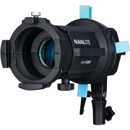 Nanlite Forza 60CR + PJ-FMM - zestaw, lampa LED, RGBLAC, 1800-20000K + strumienica optyczna - strumienica optyczna